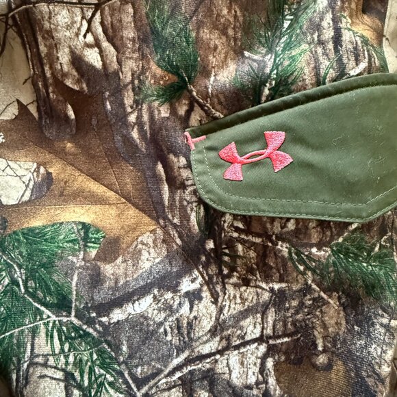 Under Armour Realtree Camo Hunting Jacket & Pants Set Women’s Medium - Picture 5 of 5